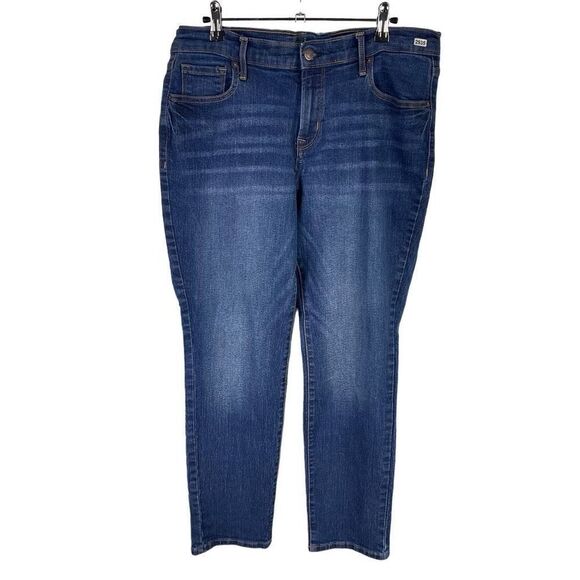 Old Navy Denim - Old Navy Straight Jeans 12 Short Women’s Dark Wash Pre-Owned [#2935]